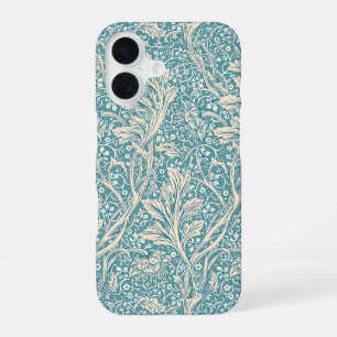 Vintage William Morris Arcadia Floral Seamless iPhone 16 Case