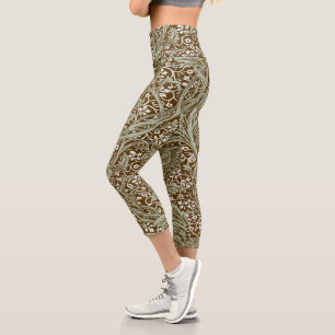 Vintage William Morris Arcadia Full Seamless Capri Leggings