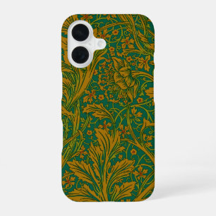 Vintage William Morris Arcadia Full Seamless iPhone 16 Case