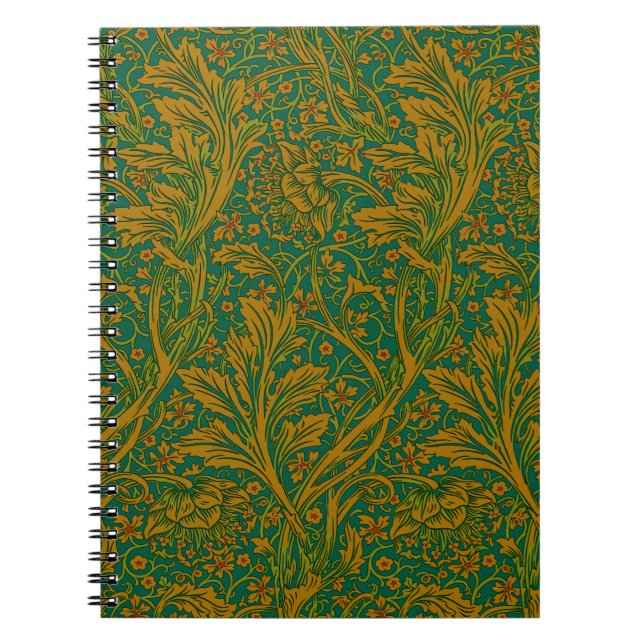 Vintage William Morris Arcadia Full Seamless Notebook (Front)
