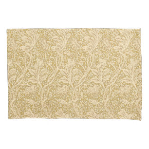 Vintage William Morris Arcadia Gold Seamless Pillowcase