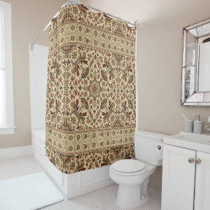 Vintage William Morris Bullerswood Carpet Floral  Shower Curtain