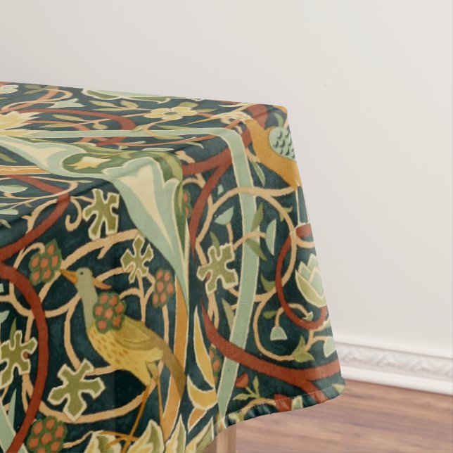 Vintage William Morris Bullerswood Carpet Tablecloth (In Situ)