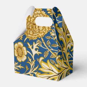 Vintage William Morris Cherwell Blue Floral Art Favour Box