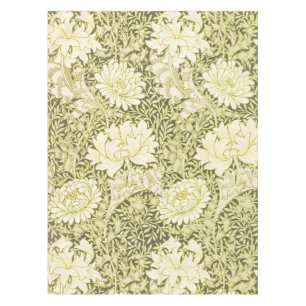 Vintage William Morris Chrysanthemum Pattern Tablecloth