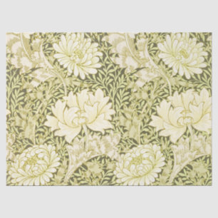 Vintage William Morris Chrysanthemum Pattern Tissue Paper