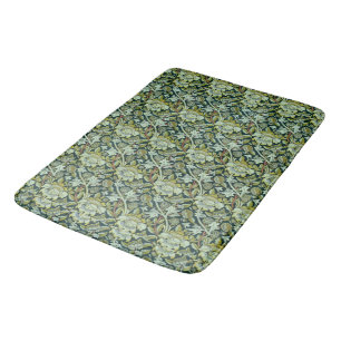 Vintage William Morris Floral Wey Pattern  Bath Mat
