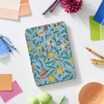 Vintage William Morris 'Four Fruits' Pattern  iPad Pro Cover<br><div class="desc">.: Gorgeous blue covered in fruit,  flowers and deep-green leaves abound in this vintage William Morris Print
.: Many coordinating items available in my store!</div>