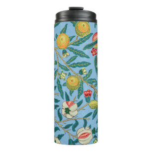 Vintage William Morris 'Four Fruits' Pattern  Thermal Tumbler