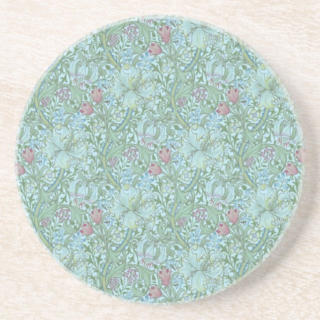 Vintage William Morris Golden Lily    Coaster (Front)