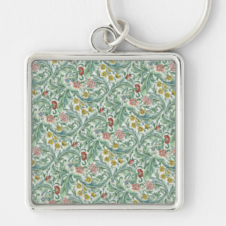 Vintage William Morris Leicester Magnet Key Ring