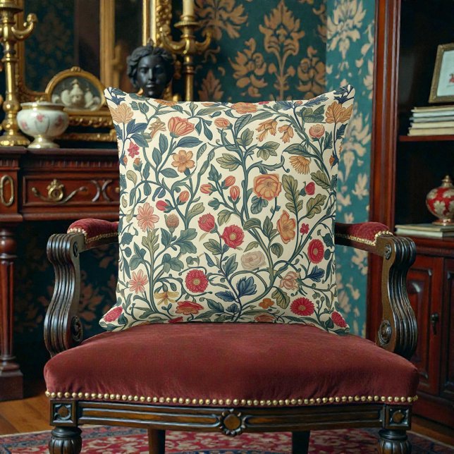 Vintage William Morris Pattern Cushion (Creator Uploaded)