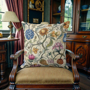 Vintage William Morris Pattern Cushion