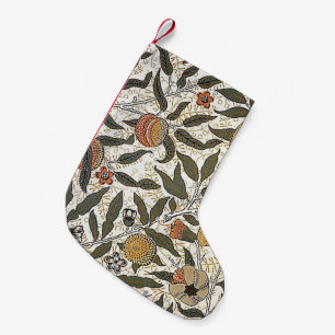Vintage William Morris Pomegranate Small Christmas Stocking