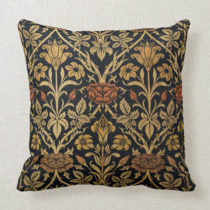 Vintage William Morris Rose and Lily Cushion