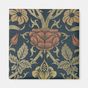 Vintage William Morris Rose and Lily Magnet