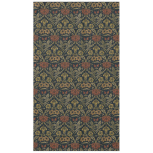 Vintage William Morris Rose and Lily Tablecloth