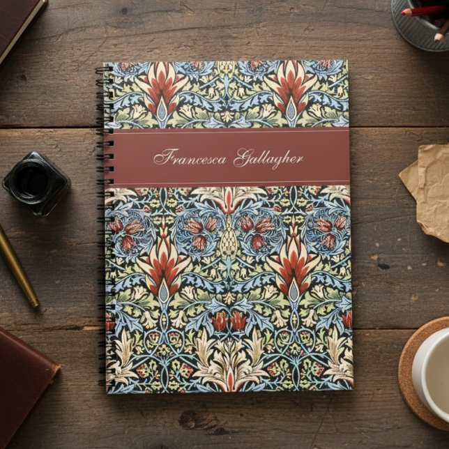 Vintage William Morris Snakehead Floral Notebook (Creator Uploaded)