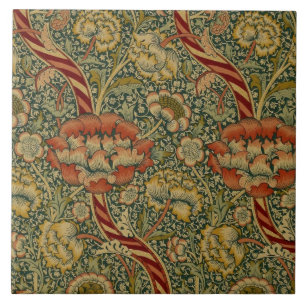 Vintage William Morris Wandle Ceramic Tile