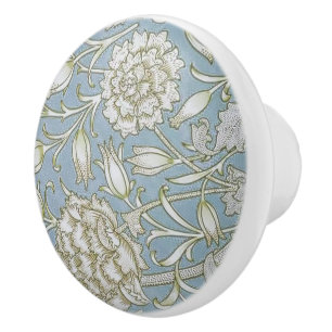 Vintage William Morris Wild Tulip    Ceramic Knob