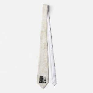 Vintage Williamsburg Brooklyn Bridge New York City Tie