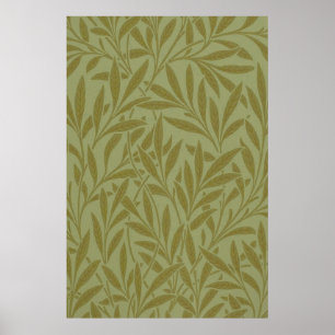 Vintage Willow William Morris Wallpaper Design Poster