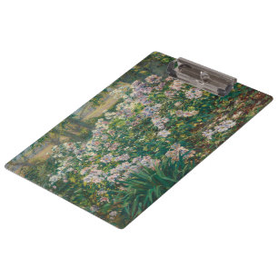 Vintage Windflowers Painting by Roger Donoho Clipboard