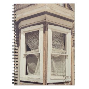 Vintage Window Notebook