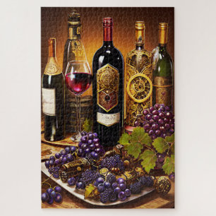 Vintage Wine Jigsaw Puzzle