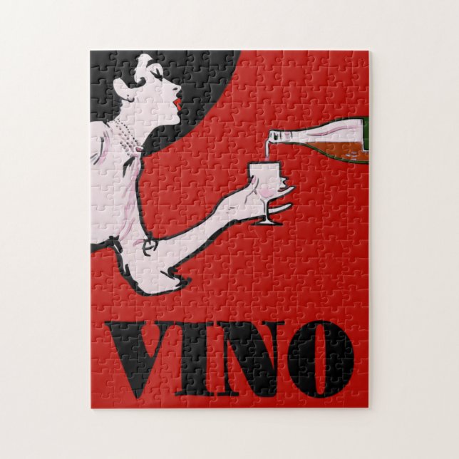 Vintage Wine Posters Jigsaw Puzzle (Vertical)