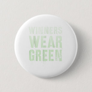 Vintage Winners Wear Green Summer Camp War Game Te 6 Cm Round Badge
