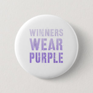 Vintage Winners Wear Purple Summer Camp Team Go Wa 6 Cm Round Badge