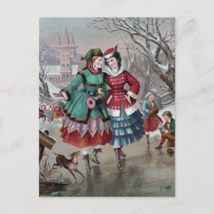 Vintage Winter Postcard