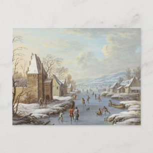 Vintage Winter Postcard