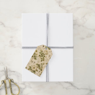 Vintage Winter Rose Gift Tags