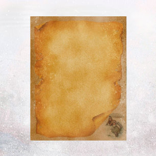 Vintage Winter Scrapbook Paper