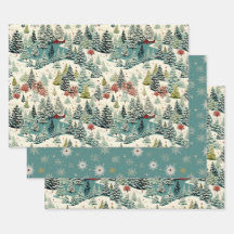 Vintage Winter's Haven Snowy Landscape 2