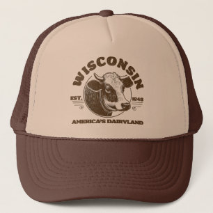 Vintage Wisconsin Trucker Hat
