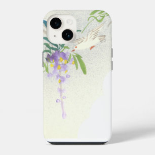 Vintage Wisteria Bird Asian Style iPhone 14 Case