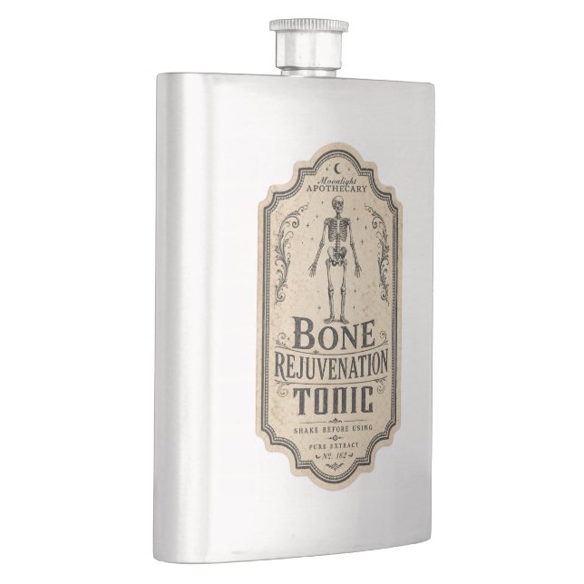 Vintage Witch Apothecary Potion Hip Flask (Right)