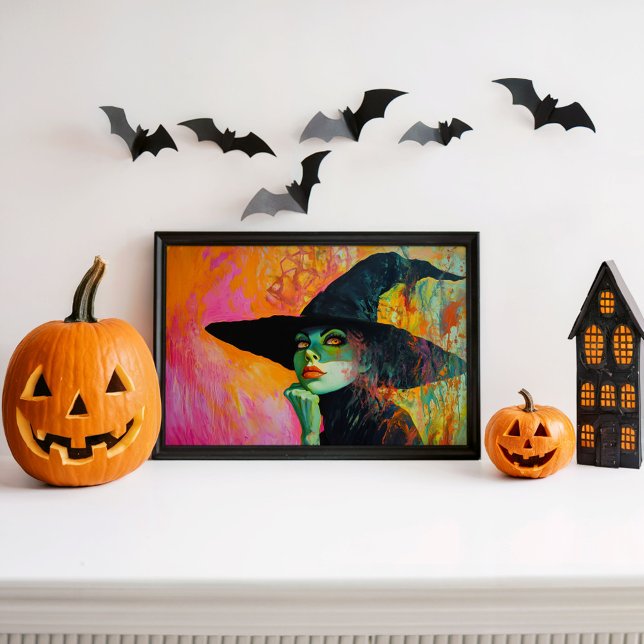 Vintage Witch Halloween Decoupage  Tissue Paper (Creator Uploaded)
