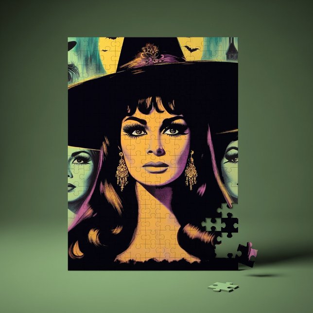 Vintage Witch Jigsaw Puzzle (Creator Uploaded)