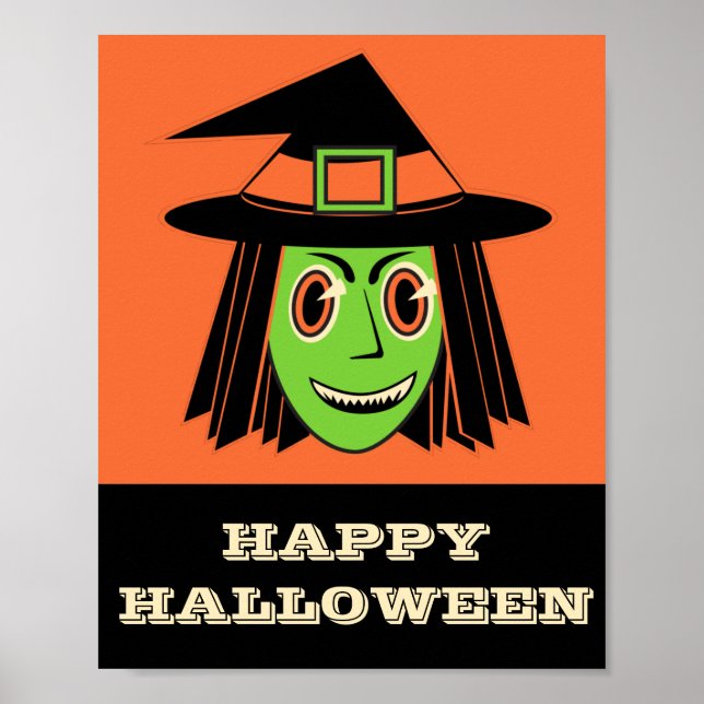 Vintage Witch Poster (Front)