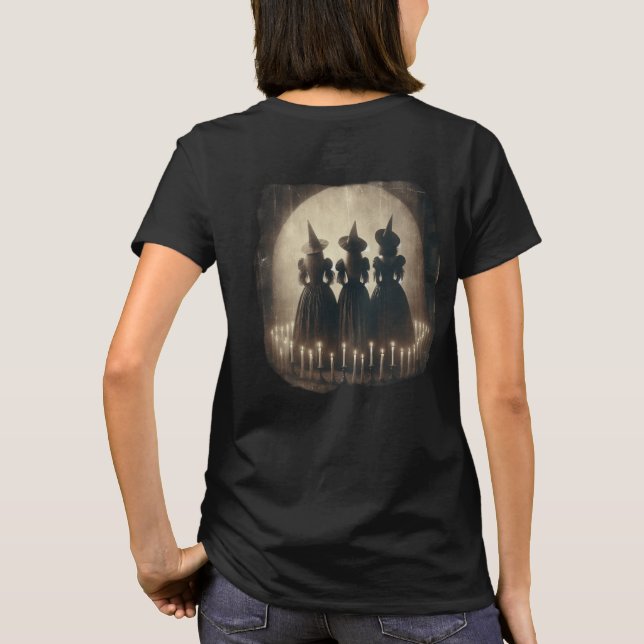 Vintage Witch Trio T-Shirt (Back)