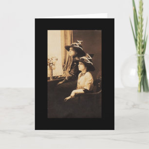 Vintage Witches Card