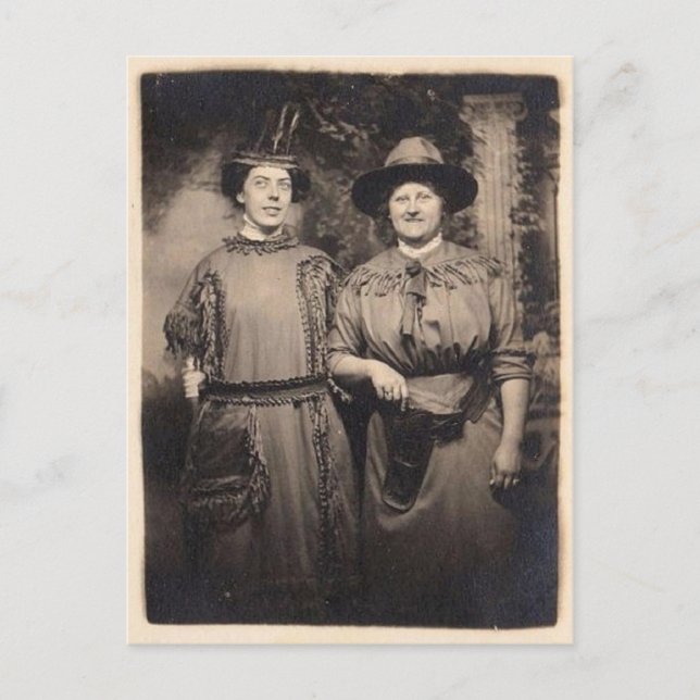 Vintage Witches Postcard (Front)