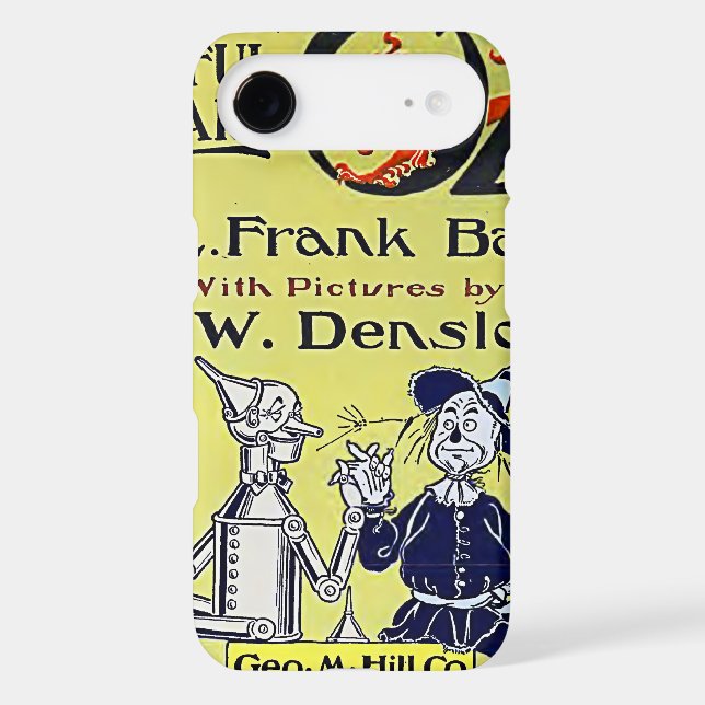 Vintage Wizard of Oz Book Cover (Back)