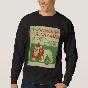 Vintage Wizard Of Oz Book Cover Sweatshirt