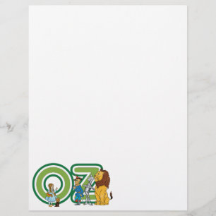 Vintage Wizard of Oz Characters and Text Letters