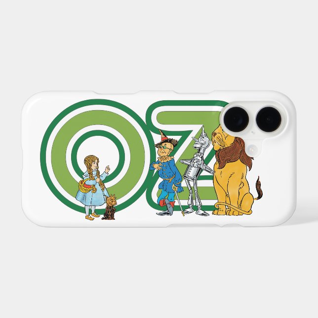 Vintage Wizard of Oz Characters and Text Letters (Back (Horizontal))